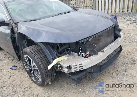 2017 Honda Civic Ex-L z USA, uszkodzony, nr VIN 2HGFC1F82HH640983